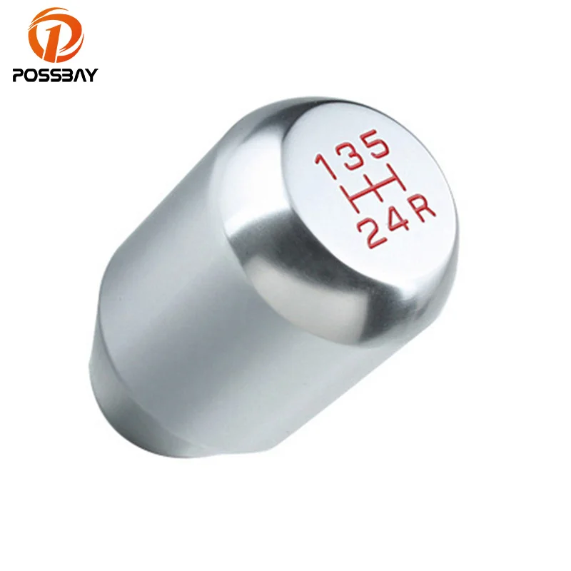 POSSBAY Aluminum Car Gear Shifter Lever Shift Knob Stick Fit Manual Universal Silver Gear Handle Knob Handbrake Covers
POSSBAY Aluminum Car Gear Shifter Lever Shift Knob Stick Fit Manual Universal Silver Gear Handle Knob Handbrake Covers