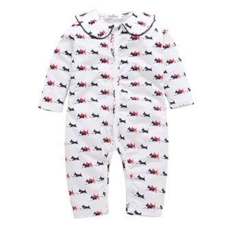 baby romper baby romper ircoml Long Sleeve puppy Print baby girl romper Jumpsuit boy clothing