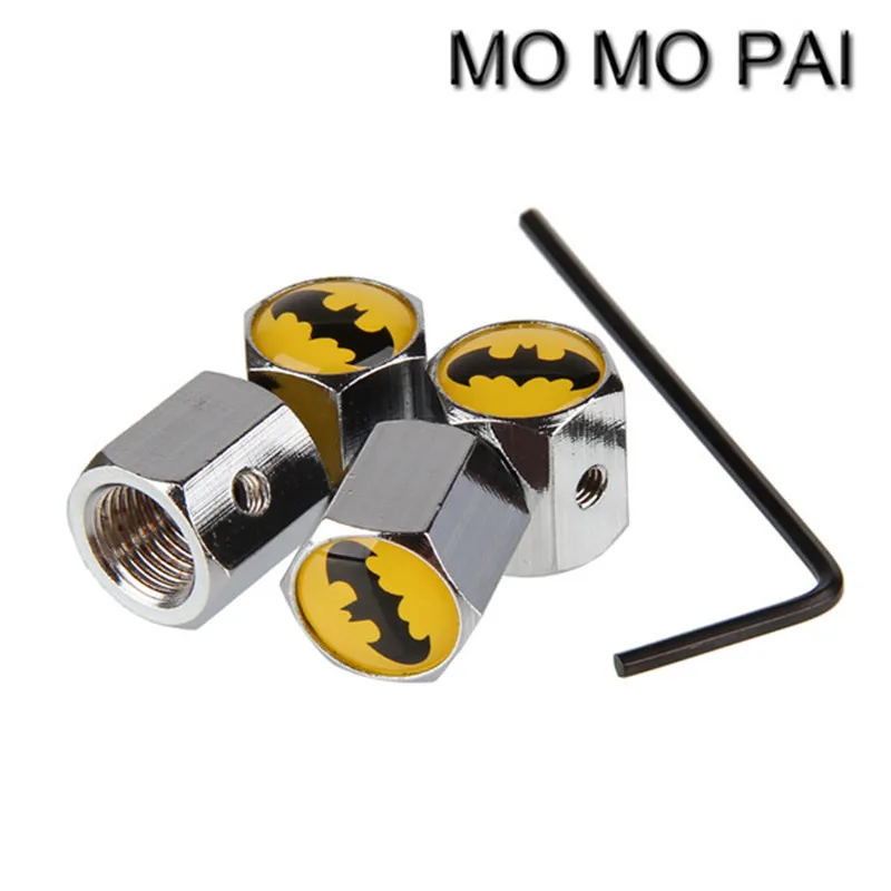 Theftproof Stainless Steel 4PCS Car Wheel Tire Valves Stem Air Caps batman fit for toyota bmw audi vw
Theftproof Stainless Steel 4PCS Car Wheel Tire Valves Stem Air Caps batman fit for toyota bmw audi vw