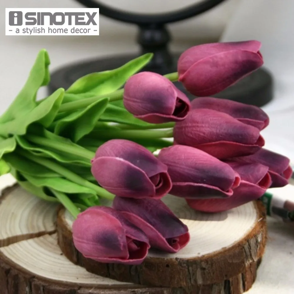 Wedding Decoration Artificial Flowers Elegant Tulip Decorative Flowers Bouquet 35cm/13.7'' Artificial Silk PU Floral 10 PCS/Lot
Wedding Decoration Artificial Flowers Elegant Tulip Decorative Flowers Bouquet 35cm/13.7'' Artificial Silk PU Floral 10 PCS/Lot