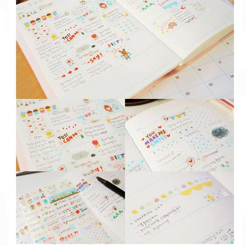 6 sheet Kawaii Cute Paper Diary Scrapbook Notebook Stickers Wall Switch Refrigerator Decor Cartoon Stickers Decoration Wallpaper
6 sheet Kawaii Cute Paper Diary Scrapbook Notebook Stickers Wall Switch Refrigerator Decor Cartoon Stickers Decoration Wallpaper