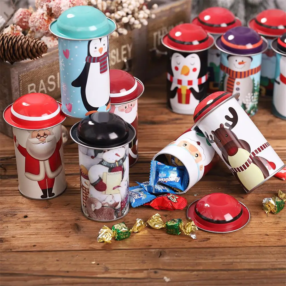 Christmas Candy Tin Box Christmas Party Santa Claus Snowman Candy Cans Children Gift Sweets Box Christmas Candy Jar Iron Boxes
Christmas Candy Tin Box Christmas Party Santa Claus Snowman Candy Cans Children Gift Sweets Box Christmas Candy Jar Iron Boxes