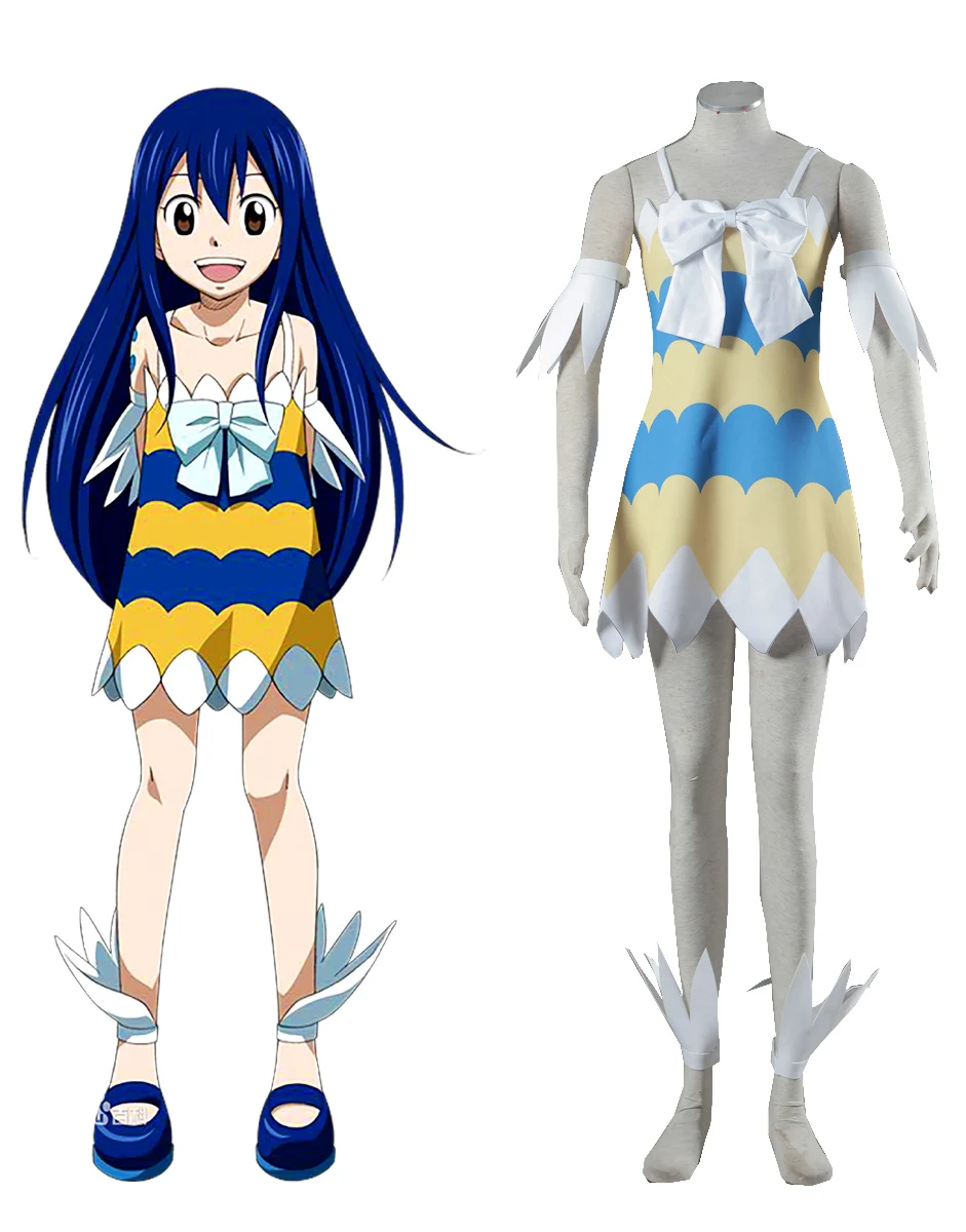 Halloween Harajuku Japanese Anime Fairy Tail cosplay Wendy Marvell cartoon girls female sweet daily dress costumes size 2XS-3XL
Halloween Harajuku Japanese Anime Fairy Tail cosplay Wendy Marvell cartoon girls female sweet daily dress costumes size 2XS-3XL