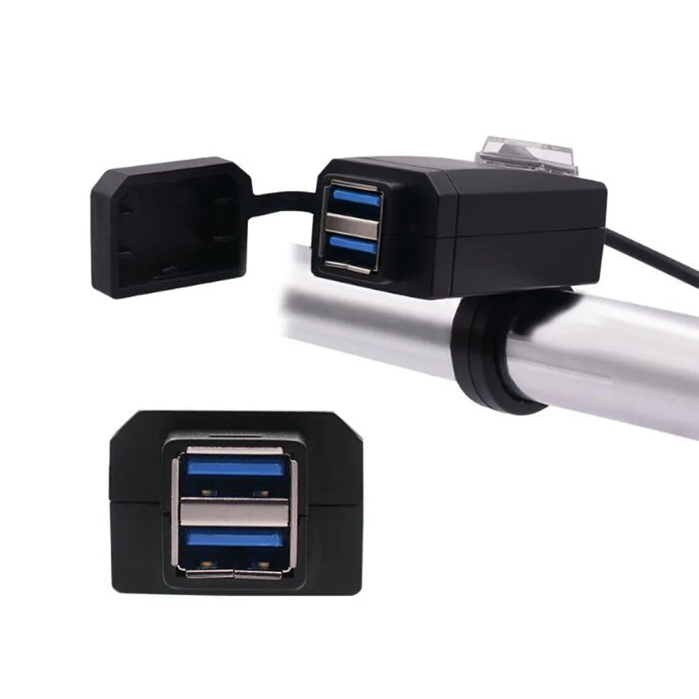 Motorcycle Mobile Phone Charger qc3.0 Fast Charge Dual USB With Switch Modified Car Charger 12-24v Universal
Motorcycle Mobile Phone Charger qc3.0 Fast Charge Dual USB With Switch Modified Car Charger 12-24v Universal