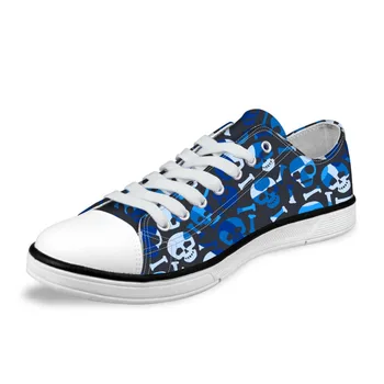 NOISYDESINGS Women's Classic Canvas Shoes 3D Colorful Canvas Shoes Women shose flats Spring Camouflage Skull Printed Shoes Blue
NOISYDESINGS Women's Classic Canvas Shoes 3D Colorful Canvas Shoes Women shose flats Spring Camouflage Skull Printed Shoes Blue
