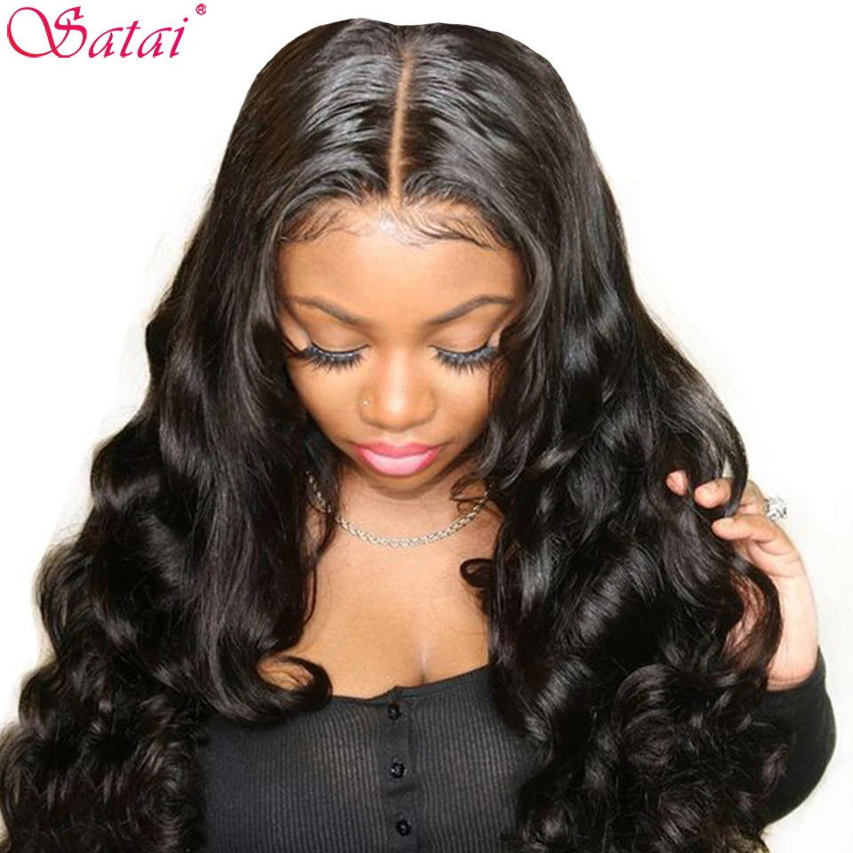 Satai Body Wave Lace Front Human Hair Wigs For Women Pre Plucked Hairline With Baby Hair Brazilian Remy Hair Bleached Knots
Satai Body Wave Lace Front Human Hair Wigs For Women Pre Plucked Hairline With Baby Hair Brazilian Remy Hair Bleached Knots