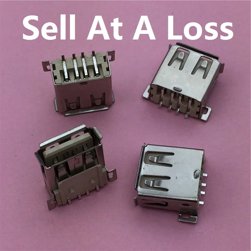 10pcs/lot USB 2.0 4Pin A Type Female Socket Connector G53 Curly Mouth for Data Transmission Charging Free Shipping
10pcs/lot USB 2.0 4Pin A Type Female Socket Connector G53 Curly Mouth for Data Transmission Charging Free Shipping