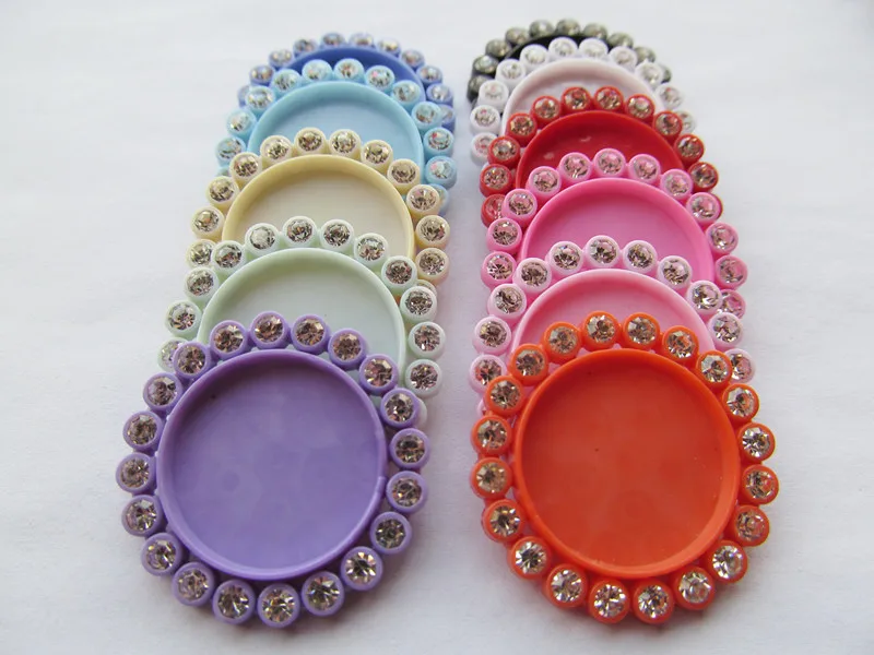 20pcs White Rhinestone Multicolor Flatback Round Resin Pendant Charm Finding,Base Setting Tray Bezel,fit 20mm Cabochon Cameo
20pcs White Rhinestone Multicolor Flatback Round Resin Pendant Charm Finding,Base Setting Tray Bezel,fit 20mm Cabochon Cameo