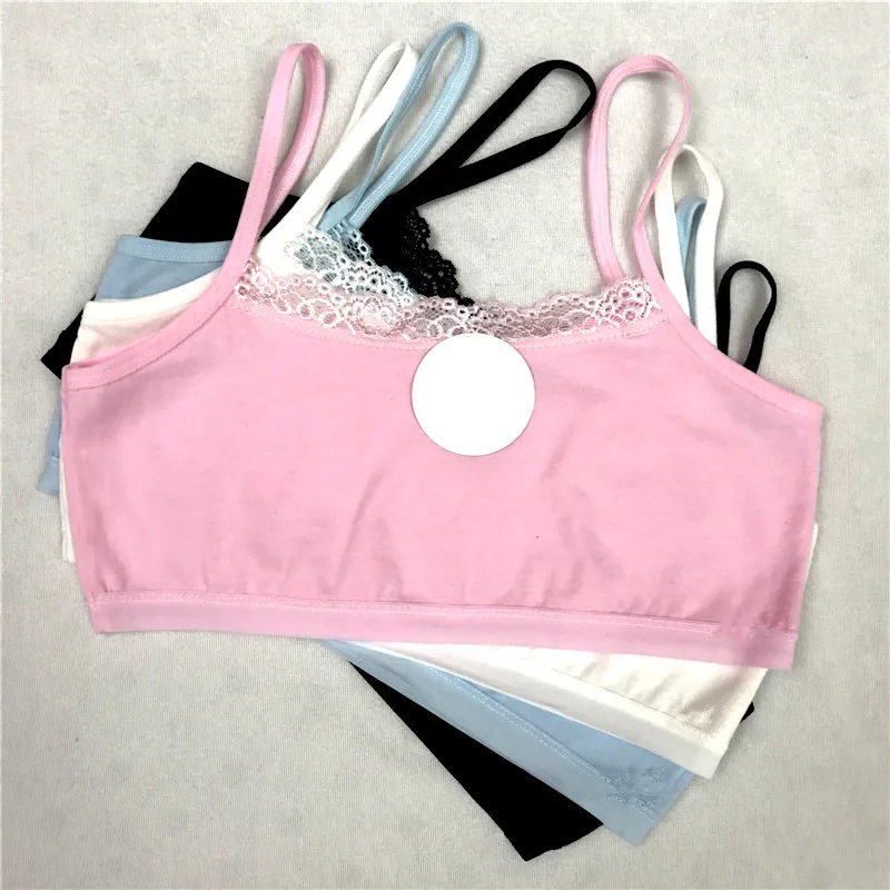 4pcs/Lot Lace Cotton Young Girls Training Bra 8-12T Children Bras Condole Belt Vest Kids Bra Camisole for Child
4pcs/Lot Lace Cotton Young Girls Training Bra 8-12T Children Bras Condole Belt Vest Kids Bra Camisole for Child