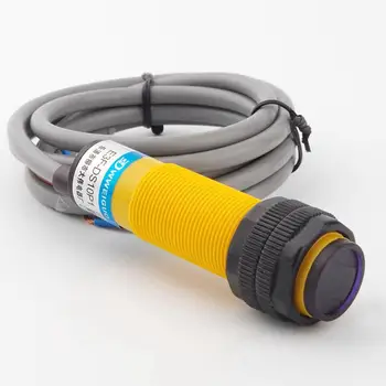7-30CM 6-36V DC PNP N/O E3F-DS30P1 Photoelectric Switch Infrared Proximity Sensor Inductive ABS Case
7-30CM 6-36V DC PNP N/O E3F-DS30P1 Photoelectric Switch Infrared Proximity Sensor Inductive ABS Case