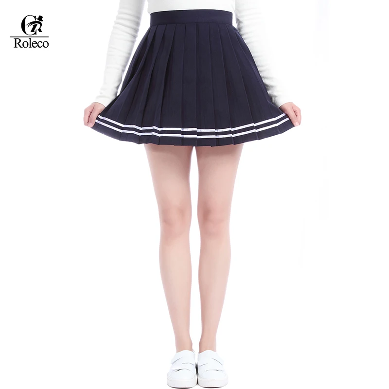 ROLECOS Pure Cotton 7 Color Black Red White High Waist Pleated Skirt Female Women Skirts
ROLECOS Pure Cotton 7 Color Black Red White High Waist Pleated Skirt Female Women Skirts