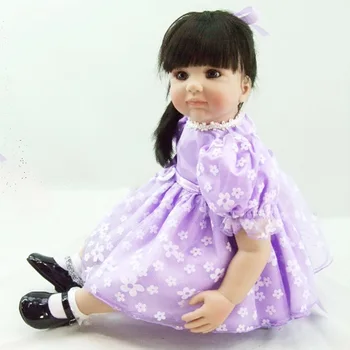 60cm Silicone Reborn Baby Doll Toys 24inch Vinyl Princess Toddler Girl bebe Doll reborn High Quality Birthday Gift toys
60cm Silicone Reborn Baby Doll Toys 24inch Vinyl Princess Toddler Girl bebe Doll reborn High Quality Birthday Gift toys