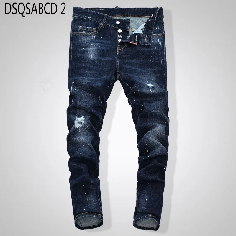 European American Style famous brand jeans luxury Men straight denim trousers zipper Patchwork Slim blue hole jeans for men
European American Style famous brand jeans luxury Men straight denim trousers zipper Patchwork Slim blue hole jeans for men