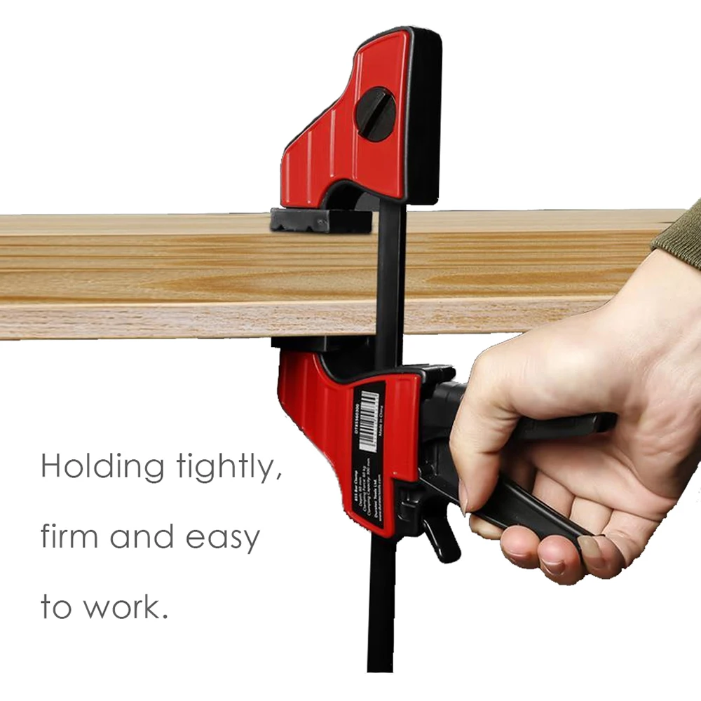 4 Inch Fast Clip Fixing F Fixture Heavy Duty Wood Board Clamp Strong F Clamp Clip Kit Spreader Gadget Tool DIY Hand Woodworking
4 Inch Fast Clip Fixing F Fixture Heavy Duty Wood Board Clamp Strong F Clamp Clip Kit Spreader Gadget Tool DIY Hand Woodworking