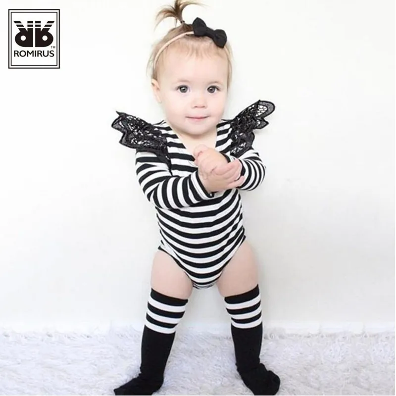 ROMIRUS Baby Clothing Brand New Spring Autumn Newborn Rompers Baby Girl Jumpsuit Long Sleeve Stripe Lace Baby costume 0-24M ROMIRUS Baby Clothing Brand New Spring Autumn Newborn Rompers Baby Girl Jumpsuit Long Sleeve Stripe Lace Baby costume 0-24M<br><br>Aliexpress