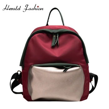 He4rald Fashion Quality Leather Women Panelled Backpack Large School Bag for Teenage Girls Female Shoulder Bag Bagpack mochila
He4rald Fashion Quality Leather Women Panelled Backpack Large School Bag for Teenage Girls Female Shoulder Bag Bagpack mochila