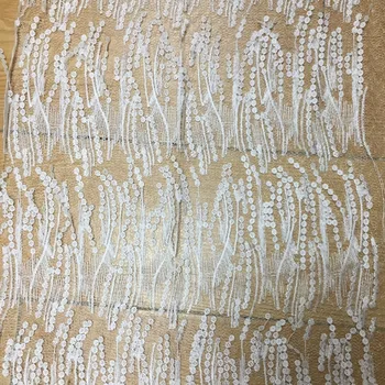 3D fringe Swiss voile lace/flower embroidery fabric free shipping 5yards/lot for evening gowns/proms 
3D fringe Swiss voile lace/flower embroidery fabric free shipping 5yards/lot for evening gowns/proms