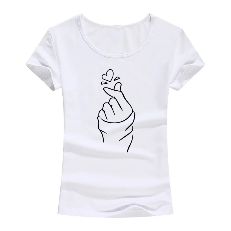 Funny Heart Print T Shirt Women Summer Fashion Casual Short Sleeve Cotton T-Shirt Female Harajuku Lady Girl Tops
Funny Heart Print T Shirt Women Summer Fashion Casual Short Sleeve Cotton T-Shirt Female Harajuku Lady Girl Tops