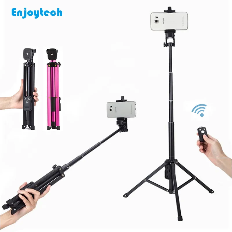 

New Bluetooth Selfie Stick with Tripod Monopod for iPhone Xiaomi Samsung Android Phones Cameras Mounts Holder for Video Bloggers
