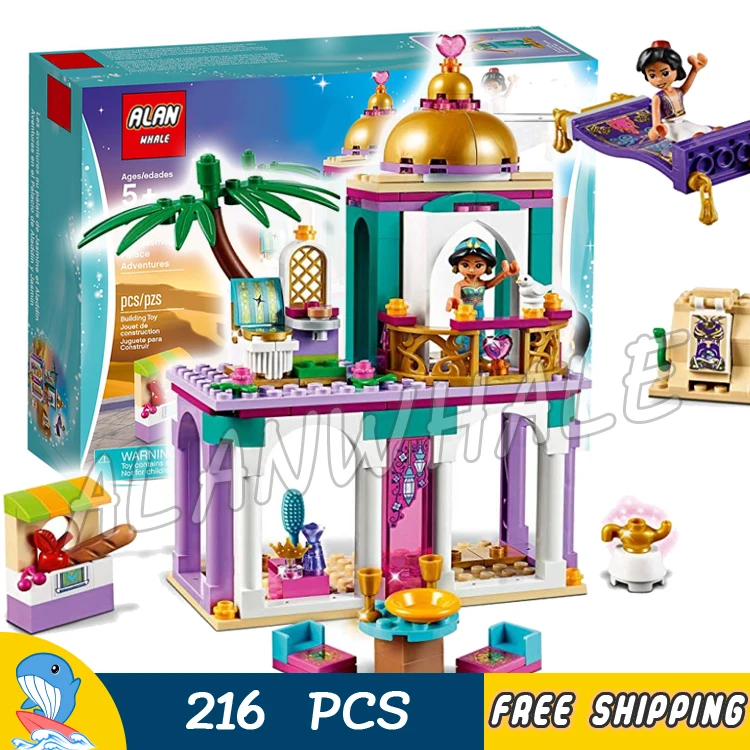 216pcs Princess Friends Aladdin Jasmine's Palace Adventures 25022 Model Building Blocks Toys Bricks Compatible With Lago
216pcs Princess Friends Aladdin Jasmine's Palace Adventures 25022 Model Building Blocks Toys Bricks Compatible With Lago