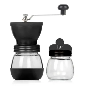 Portable Manual Coffee Machine Grinder Adjustable Ceramic Burr Mill Hand Crank Household Crusher Coffee Bean Grinders Tools
Portable Manual Coffee Machine Grinder Adjustable Ceramic Burr Mill Hand Crank Household Crusher Coffee Bean Grinders Tools