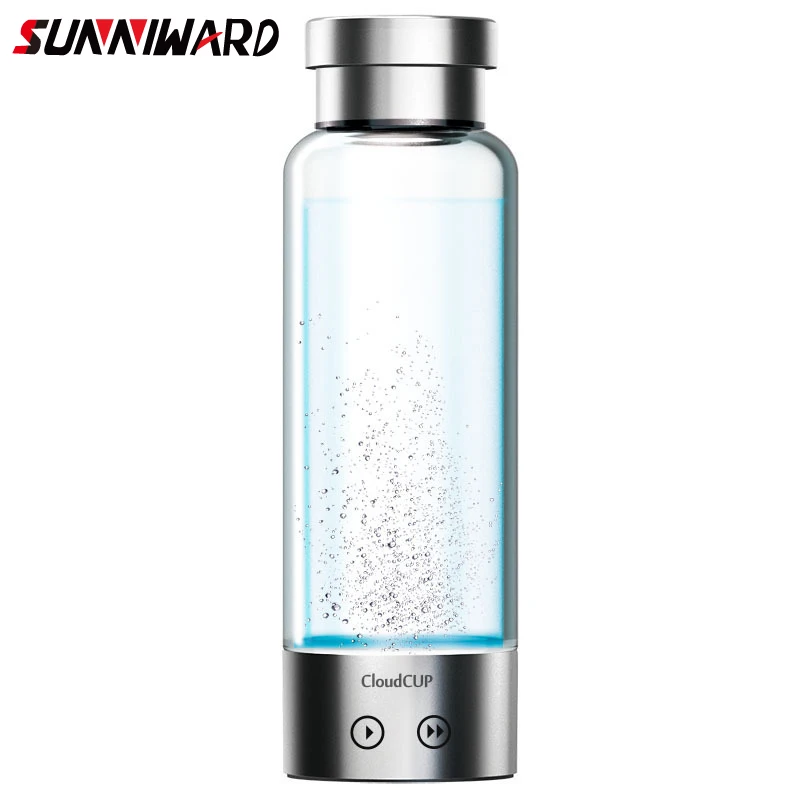 Japanese Titanium Quality Hydrogen-rich Water Cup Ionizer Maker/generator Two Modes Super Antioxidants Orp Hydrogen Bottle 480ml
Japanese Titanium Quality Hydrogen-rich Water Cup Ionizer Maker/generator Two Modes Super Antioxidants Orp Hydrogen Bottle 480ml