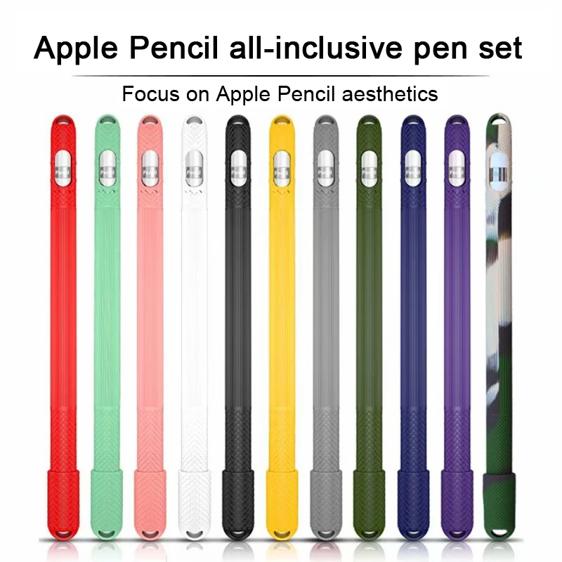 Tablet Touch Stylus Pen Protective Cover for Apple Pencil 1 Cases Portable Soft Silicone Pencil Case High Quality Accessory New
Tablet Touch Stylus Pen Protective Cover for Apple Pencil 1 Cases Portable Soft Silicone Pencil Case High Quality Accessory New