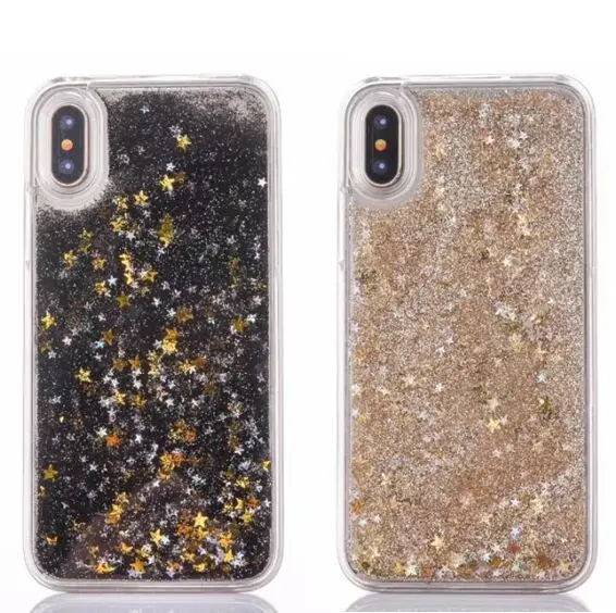 For iPhone X XS 8 7 6 6S Plus 5 5S For Samsung S6 S7 Edge S8 Plus Colorful Stars Black Gold Silver Diamond Liquid Glitter Case
For iPhone X XS 8 7 6 6S Plus 5 5S For Samsung S6 S7 Edge S8 Plus Colorful Stars Black Gold Silver Diamond Liquid Glitter Case