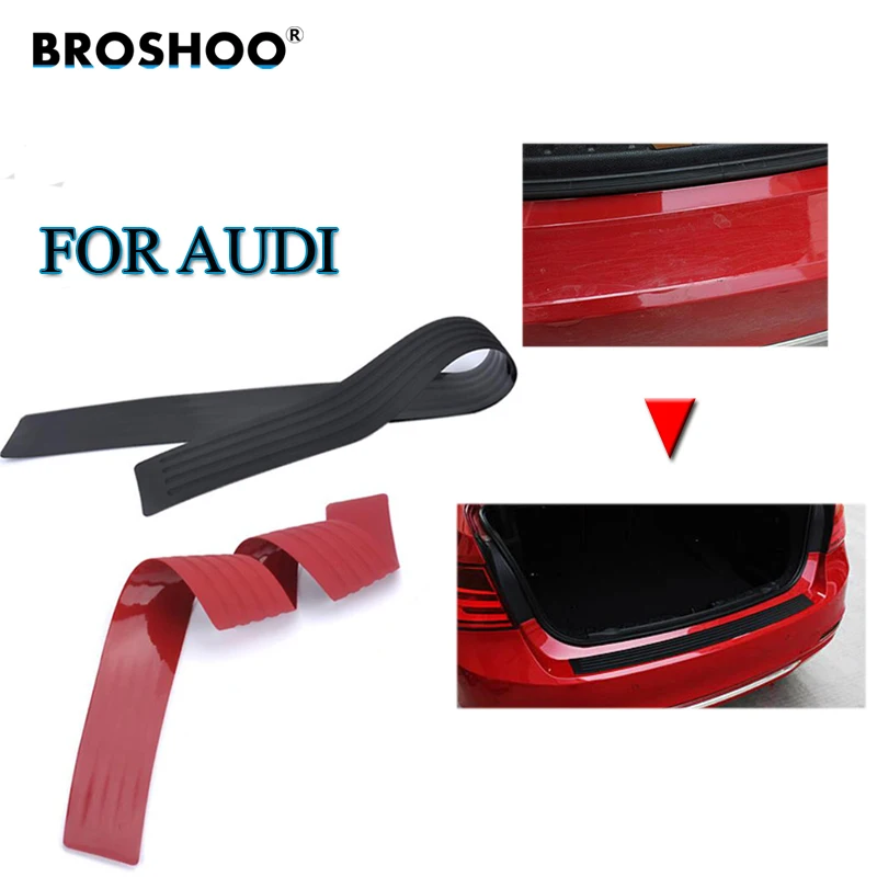 BROSHOO Car Styling Rubber Rear Guard Bumper Trunk Protector Trim Cover Protective Strip For Audi A2 A4 A6 A8 Q3 Q7 S4 S6 S8 B7
BROSHOO Car Styling Rubber Rear Guard Bumper Trunk Protector Trim Cover Protective Strip For Audi A2 A4 A6 A8 Q3 Q7 S4 S6 S8 B7