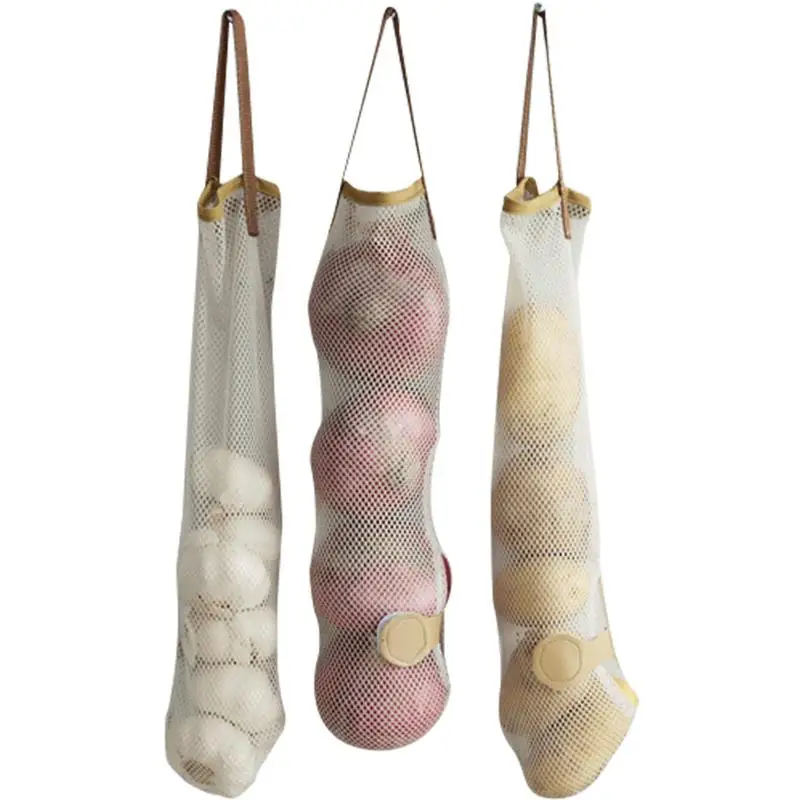 Creative Onion Potato Tomato Storage Mesh Bags Garlic Ginger Garbage Bag Hanging Net Kitchen Fruit Vegetable Organize Pouch
Creative Onion Potato Tomato Storage Mesh Bags Garlic Ginger Garbage Bag Hanging Net Kitchen Fruit Vegetable Organize Pouch