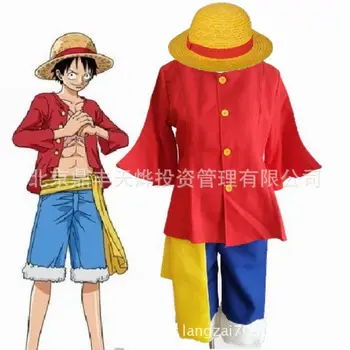 One piece Monkey D. Luffy Cosplay Costume Shirt Pants Wig Shoes Summer Clothing Set Adult Size For Halloween Party Christmas
One piece Monkey D. Luffy Cosplay Costume Shirt Pants Wig Shoes Summer Clothing Set Adult Size For Halloween Party Christmas
