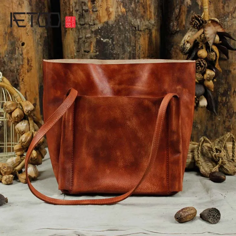 AETOO 2018 new retro first layer cowhide leather zipper three-dimensional fashion handbag diagonal shoulder bag female
AETOO 2018 new retro first layer cowhide leather zipper three-dimensional fashion handbag diagonal shoulder bag female