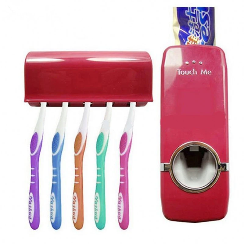 Novelty Household Bath products Supply Automatic Auto Toothpaste Dispenser Toothbrush Holder Stand Set Wall Mount Rack
Novelty Household Bath products Supply Automatic Auto Toothpaste Dispenser Toothbrush Holder Stand Set Wall Mount Rack