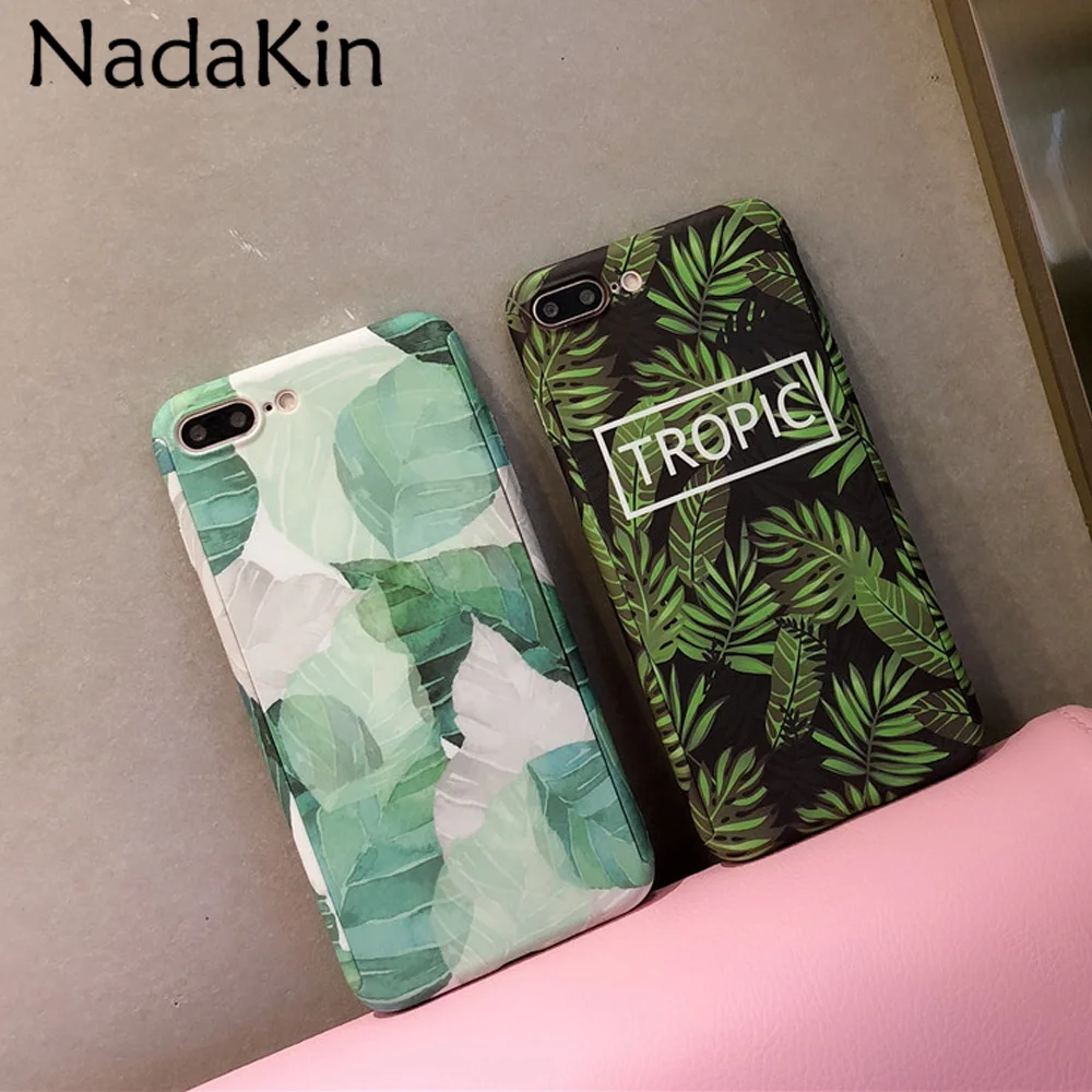 for iPhone 7 8 6 6S Plus X 5 5S SE Leaf Painted Phone Case Hard Plastic PC 360 Degrees Full Body Protection with Tempered Glass
for iPhone 7 8 6 6S Plus X 5 5S SE Leaf Painted Phone Case Hard Plastic PC 360 Degrees Full Body Protection with Tempered Glass