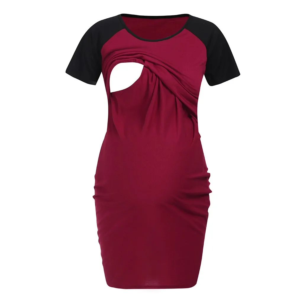 Nursing Dress Women Summer Casual Loose Patchwork Breastfeeding Dress for Feeding Maternity Pregnancy Clothes Plus Size 18Jan4
Nursing Dress Women Summer Casual Loose Patchwork Breastfeeding Dress for Feeding Maternity Pregnancy Clothes Plus Size 18Jan4