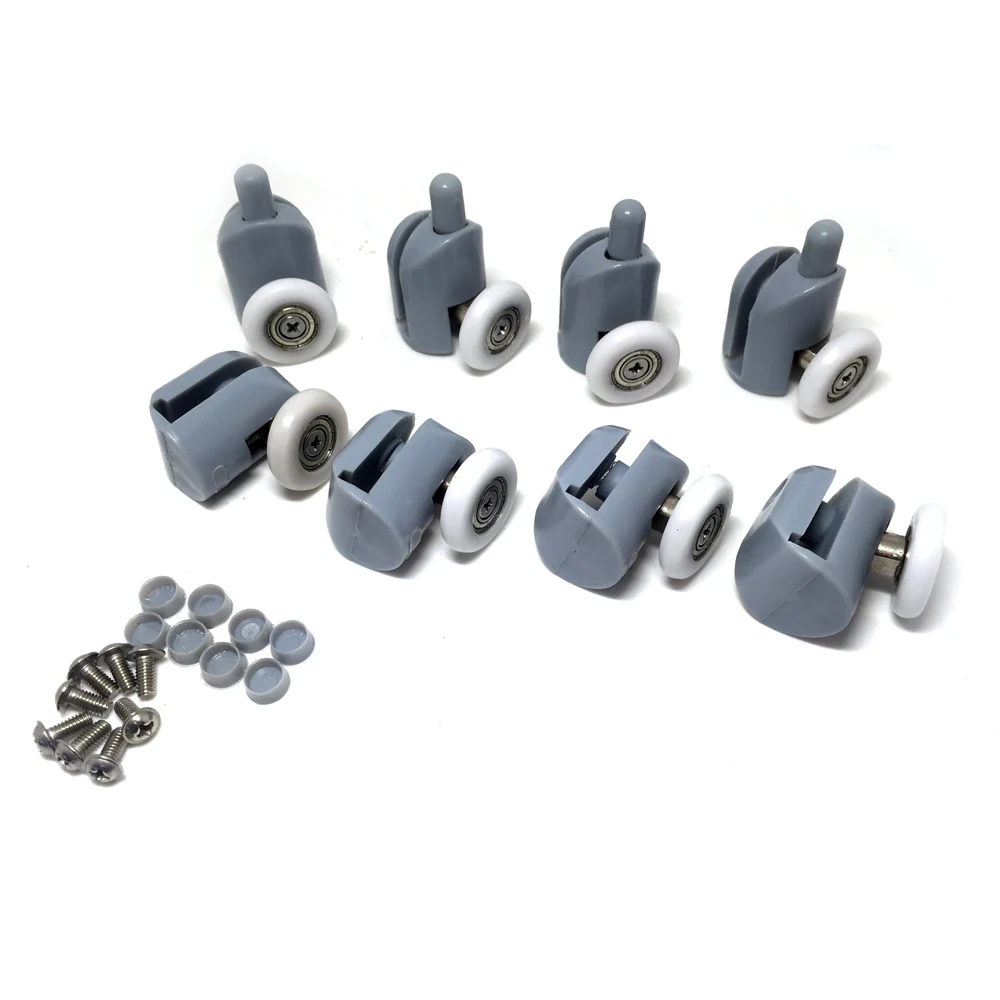 Set of 8 Single Shower Door Rollers / Runners / Wheels / Pulleys wheel 25mm Diameter Replacement Parts
Set of 8 Single Shower Door Rollers / Runners / Wheels / Pulleys wheel 25mm Diameter Replacement Parts