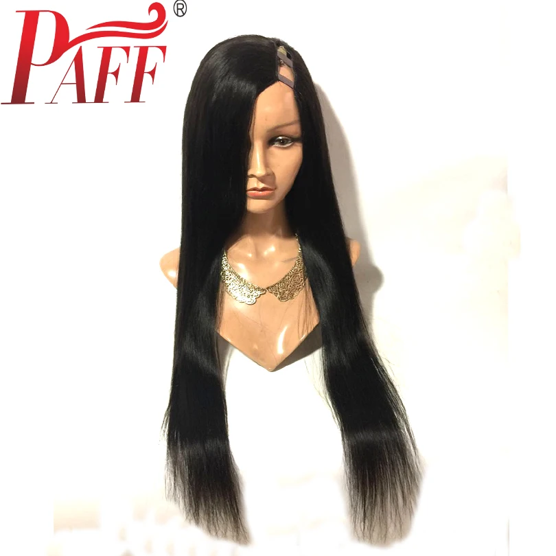 PAFF U Part Human Hair Wig Glueless Left/Right Side Part Peruvian Remy Hair Wig 1*3 1*4inch U opening 130% 150%180% Density
PAFF U Part Human Hair Wig Glueless Left/Right Side Part Peruvian Remy Hair Wig 1*3 1*4inch U opening 130% 150%180% Density