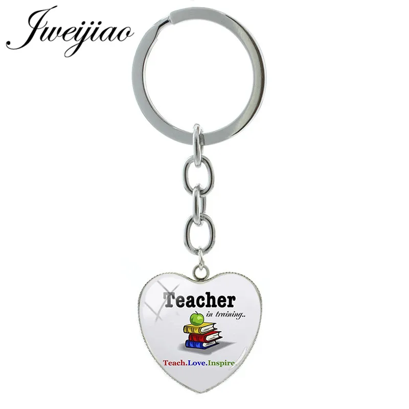 JWEIJIAO Heart Shape Pendant Best Super Teacher Key Chain Keychain & Keyrings Car Bag Charms Custom Teacher's Day Gift FQ467 
JWEIJIAO Heart Shape Pendant Best Super Teacher Key Chain Keychain & Keyrings Car Bag Charms Custom Teacher's Day Gift FQ467