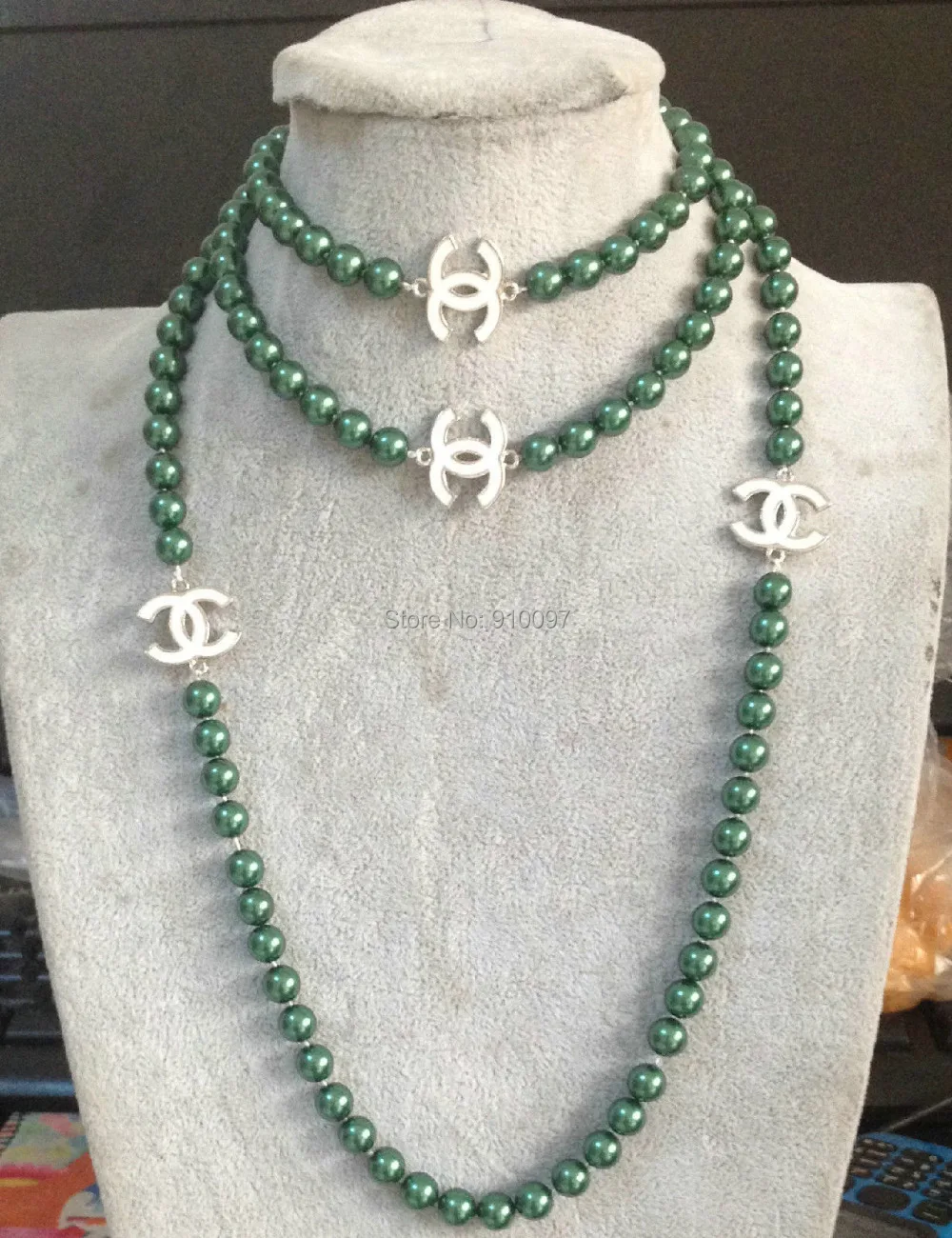 free shipping >>>NEW Top Long beautiful 8mm Malachite green shell pearl necklace 50
free shipping >>>NEW Top Long beautiful 8mm Malachite green shell pearl necklace 50