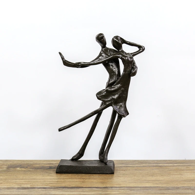Cast Iron Men Women Social Dancers Figurines Antique Black Handmade Tabletop Dancers Sculpture Solid Heavy Metal Dancer Statue
Cast Iron Men Women Social Dancers Figurines Antique Black Handmade Tabletop Dancers Sculpture Solid Heavy Metal Dancer Statue