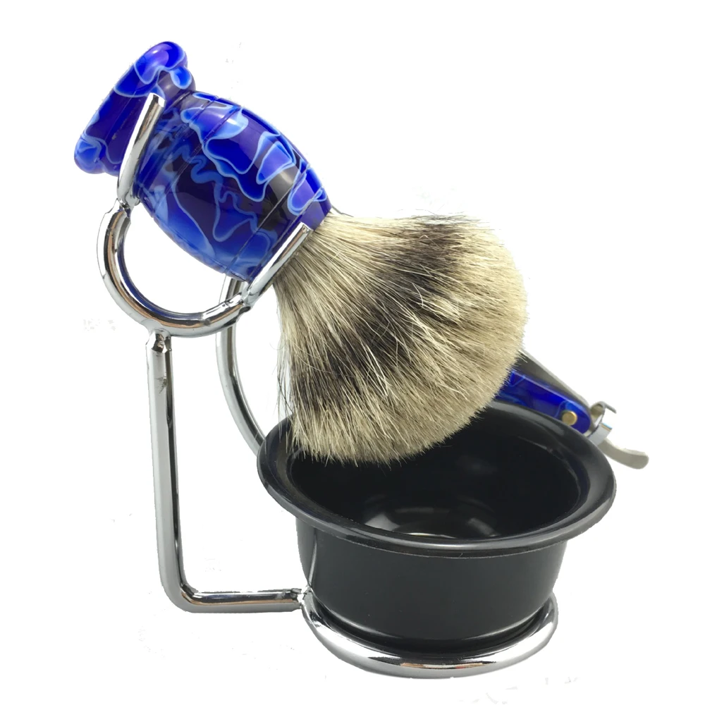 Luxury Ueast 4 pc Razor Set for Man Folding Shaving Knife Badger Hair Shaving Brush Stand Holder shave soap bowl with Free Gift
Luxury Ueast 4 pc Razor Set for Man Folding Shaving Knife Badger Hair Shaving Brush Stand Holder shave soap bowl with Free Gift