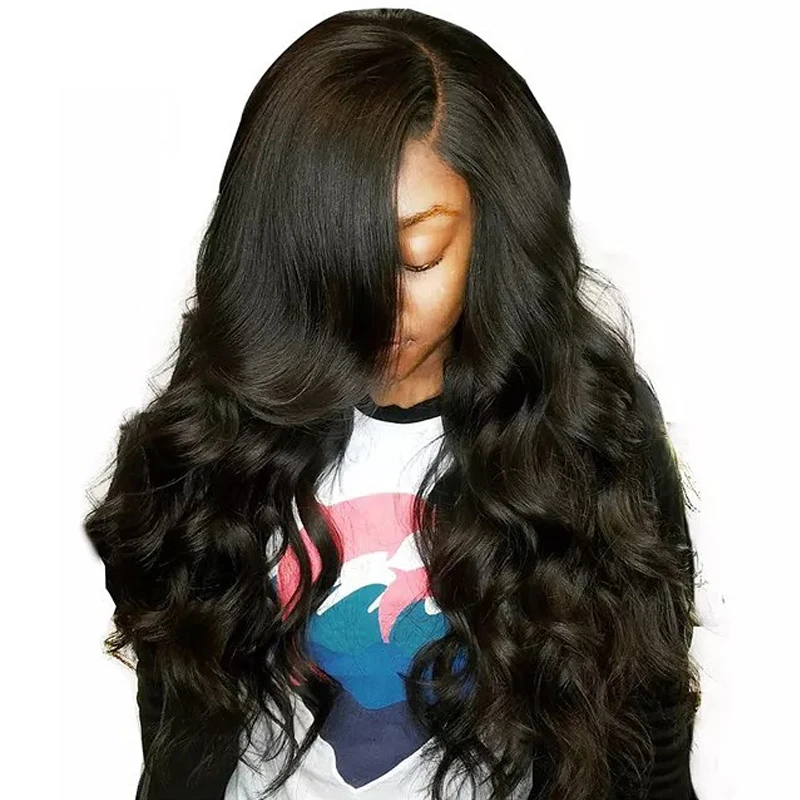 5x5 Lace Closure Wig Body Wave Lace Front Human Hair Wigs For Women Black 200% Full Brazilian Lace Frontal Wig Pre Plucked Remy
5x5 Lace Closure Wig Body Wave Lace Front Human Hair Wigs For Women Black 200% Full Brazilian Lace Frontal Wig Pre Plucked Remy