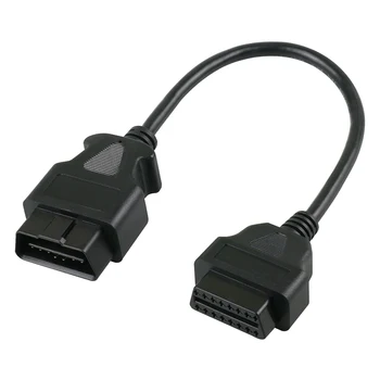 30cm OBD2 Extension Cable ELM327 OBD2 16Pin Male to Female Extension Cable OBD2 Connector OBD-II 16 pin Adapter 16PIN Connector
30cm OBD2 Extension Cable ELM327 OBD2 16Pin Male to Female Extension Cable OBD2 Connector OBD-II 16 pin Adapter 16PIN Connector