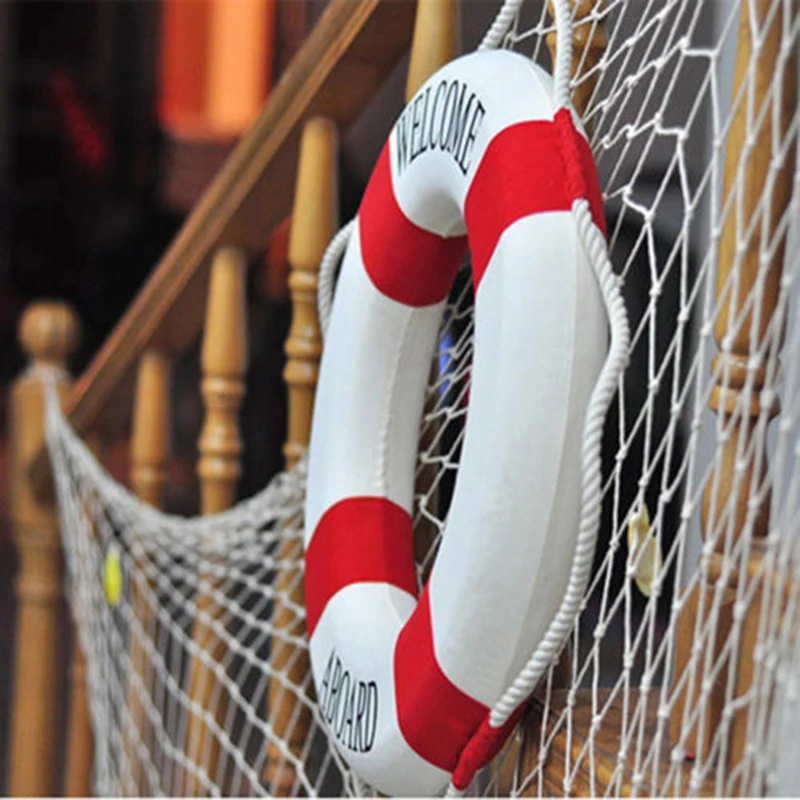 Mediterranean Style Sea Lifebuoy Wall Stickers Hanging Lifebuoy For Bar Home Decor Props Nautical Life Ring Wedding Crafts 20cm
Mediterranean Style Sea Lifebuoy Wall Stickers Hanging Lifebuoy For Bar Home Decor Props Nautical Life Ring Wedding Crafts 20cm