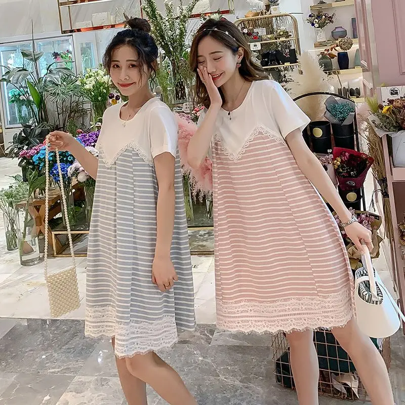 New loose fashion pregnant women skirt maternity dress summer dress pregnant women dress striped pregnancy skirt
New loose fashion pregnant women skirt maternity dress summer dress pregnant women dress striped pregnancy skirt