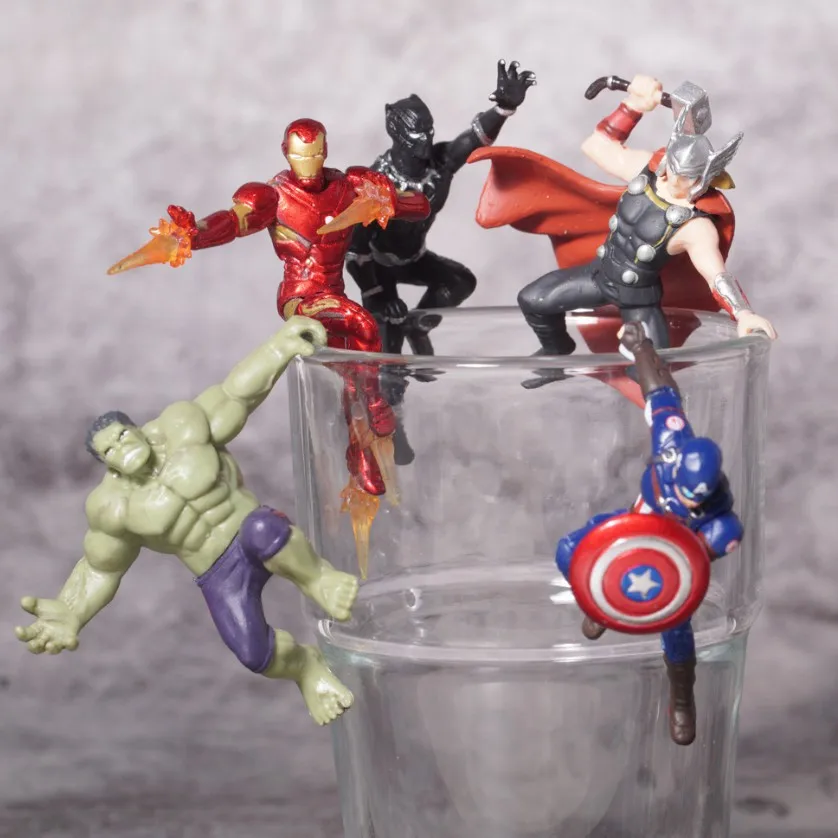 5cm Marvel Toys The Avengers Figure Noodle Stoper Superhero panther Thor Hulk Captain America Action Figure
5cm Marvel Toys The Avengers Figure Noodle Stoper Superhero panther Thor Hulk Captain America Action Figure