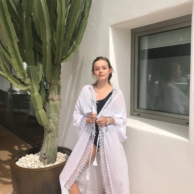 Beach Pareos Woman Beachwear Cape Skirt Swimsuit Cover Up Womens Tunic Women Lace Dress Upper Garment Female Acetate Solid
Beach Pareos Woman Beachwear Cape Skirt Swimsuit Cover Up Womens Tunic Women Lace Dress Upper Garment Female Acetate Solid