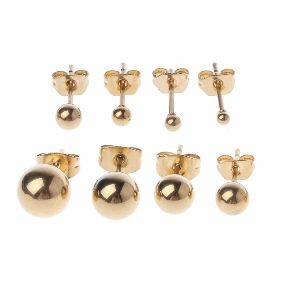 8Pcs Tiny 2-8mm Stainless Steel Round Ball Bead Charm Elegant Earrings SetFashion Jewelry
8Pcs Tiny 2-8mm Stainless Steel Round Ball Bead Charm Elegant Earrings SetFashion Jewelry