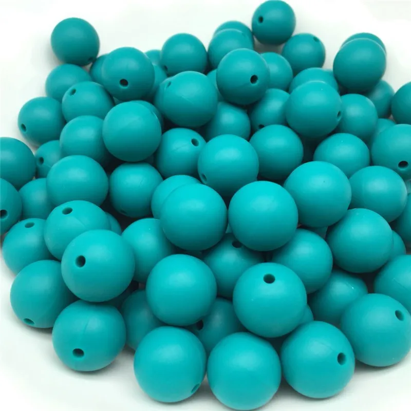 10PCS Forest Green Silicone Beads Baby Teething Beads BPA Free Baby Mordedor Perle Silicone Dentition For Necklace Making
10PCS Forest Green Silicone Beads Baby Teething Beads BPA Free Baby Mordedor Perle Silicone Dentition For Necklace Making