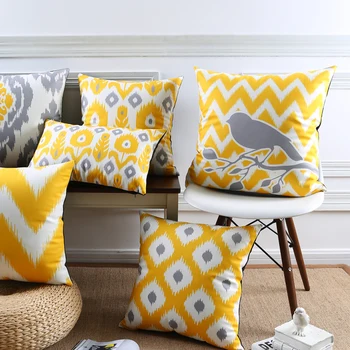 Drop Ship Yellow Grey Bird Chevron Flower Cushion Cover Supersoft Velvet Pillow Cover Home Decor Pillows Decorative Pillow Case
Drop Ship Yellow Grey Bird Chevron Flower Cushion Cover Supersoft Velvet Pillow Cover Home Decor Pillows Decorative Pillow Case